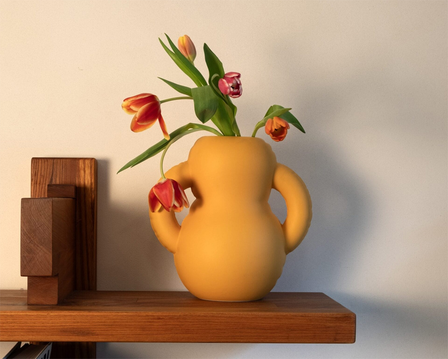 Inflatable Ceramic Vases from Home Studyo's Blow Up Collection