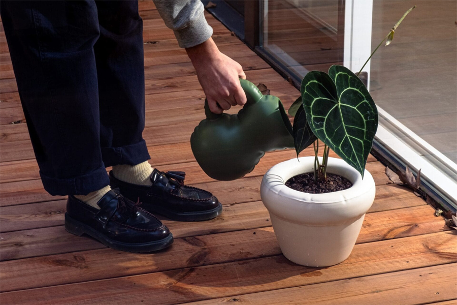 Inflatable Ceramic Vases from Home Studyo's Blow Up Collection