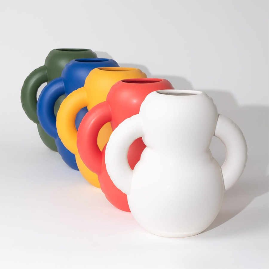 Inflatable Ceramic Vases from Home Studyo's Blow Up Collection