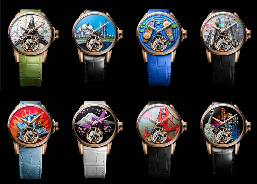 Louis Moinet ‘Around the World in Eight Days’ Unique Timepice Collection