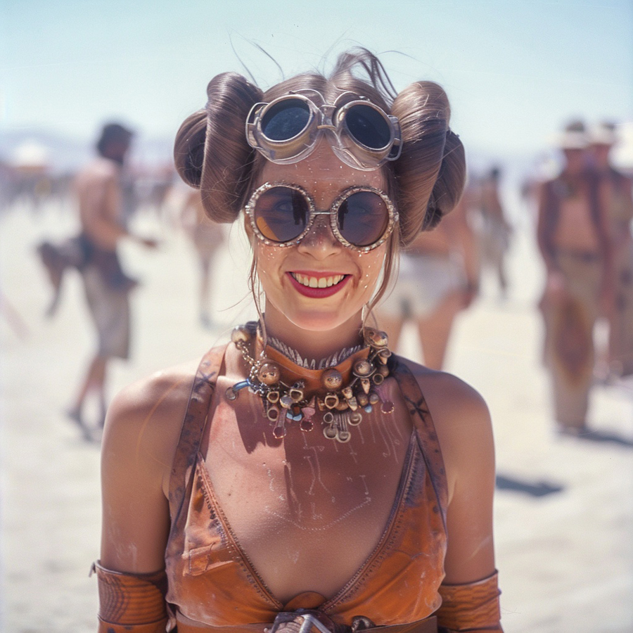 AI Artistry Blends Star Wars with the Spirit of Burning Man