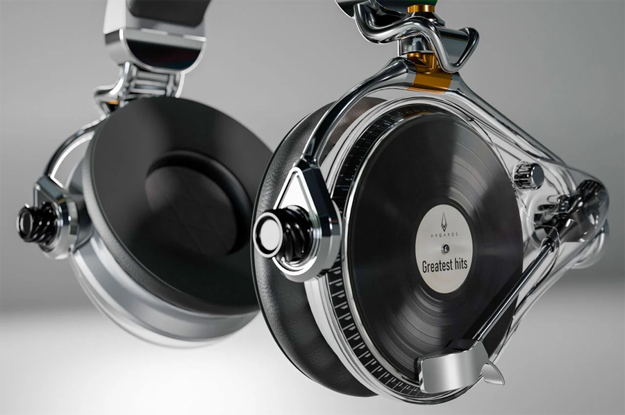 Feel the Beat of the Past with Symphony's Vinyl-Inspired Headphones