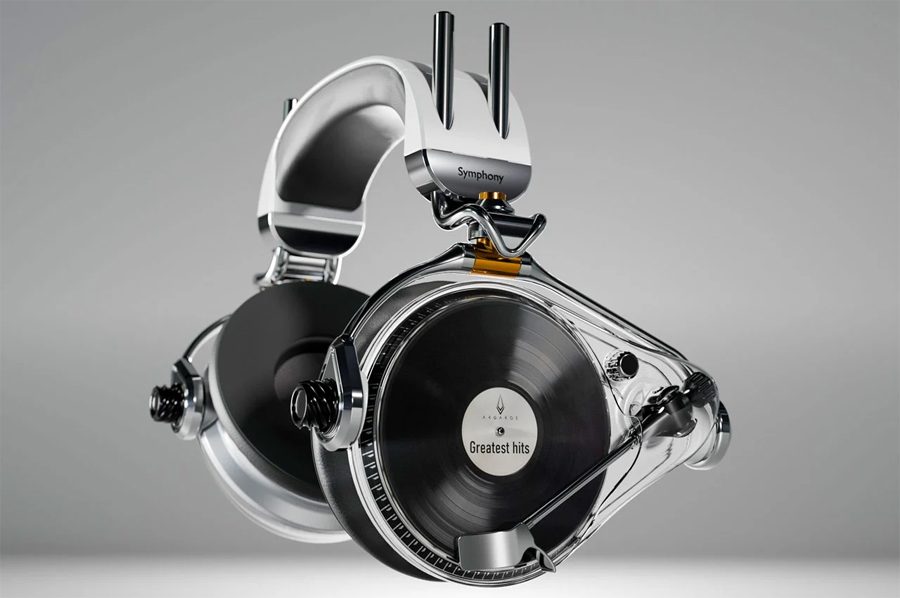 Feel the Beat of the Past with Symphony’s Vinyl-Inspired Headphones