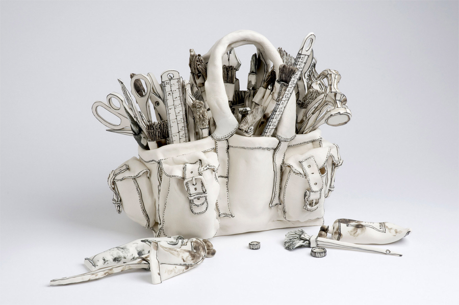 3D Porcelain Sculptures by Katharine Morling
