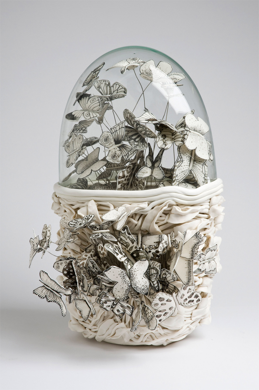 3D Porcelain Sculptures by Katharine Morling