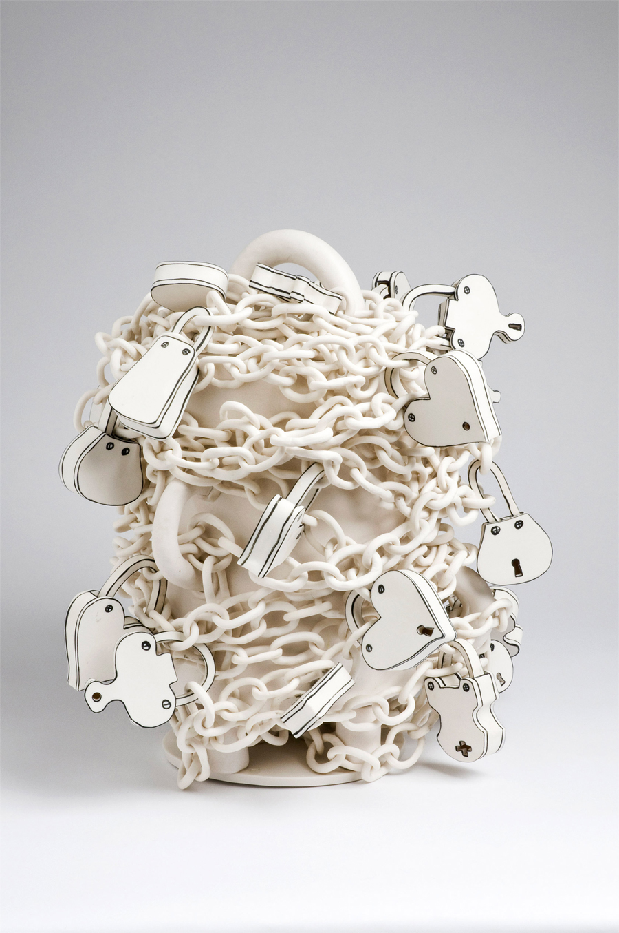 3D Porcelain Sculptures by Katharine Morling