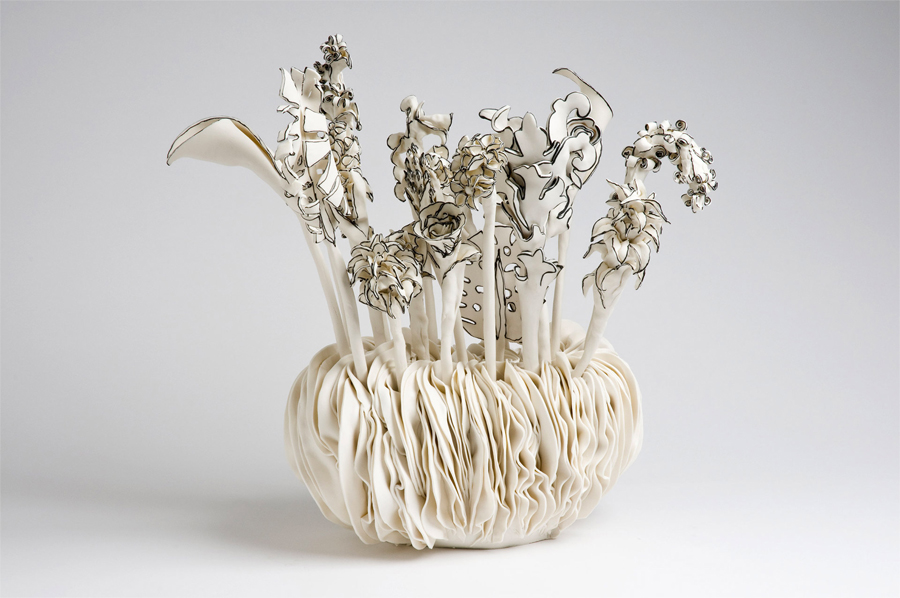 3D Porcelain Sculptures by Katharine Morling