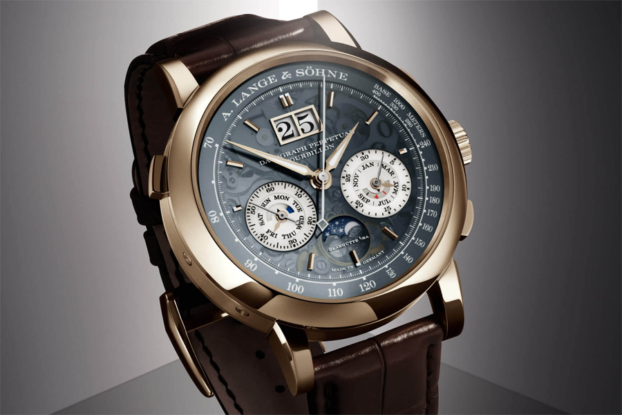 A. Lange & Sohne Datograph Perpetual Tourbillon Honeygold 'Lumen' Watch