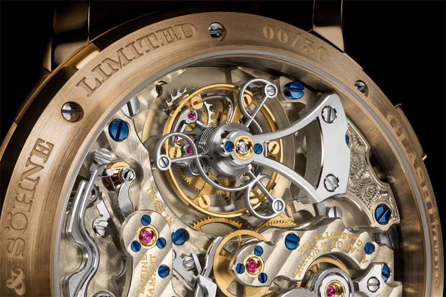 A. Lange & Sohne Datograph Perpetual Tourbillon Honeygold 'Lumen' Watch