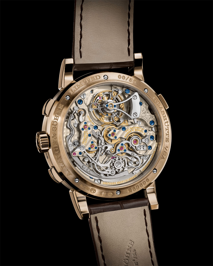 A. Lange & Sohne Datograph Perpetual Tourbillon Honeygold 'Lumen' Watch