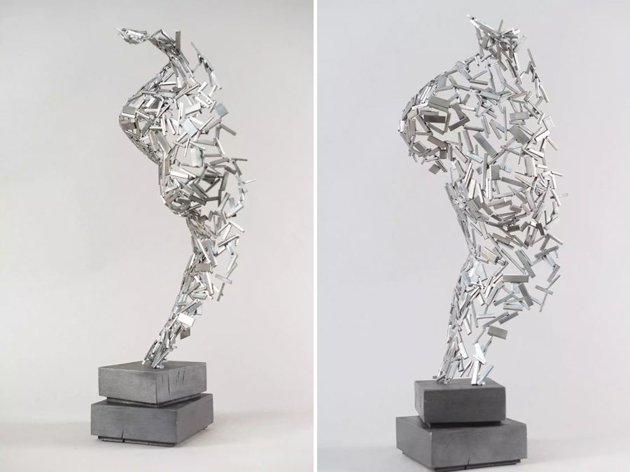 Silver Art by Sculptor Nicolas Desbons