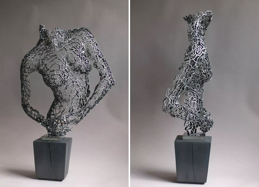 Silver Art by Sculptor Nicolas Desbons