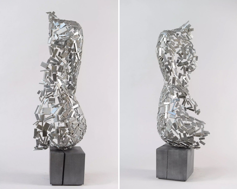 Silver Art by Sculptor Nicolas Desbons