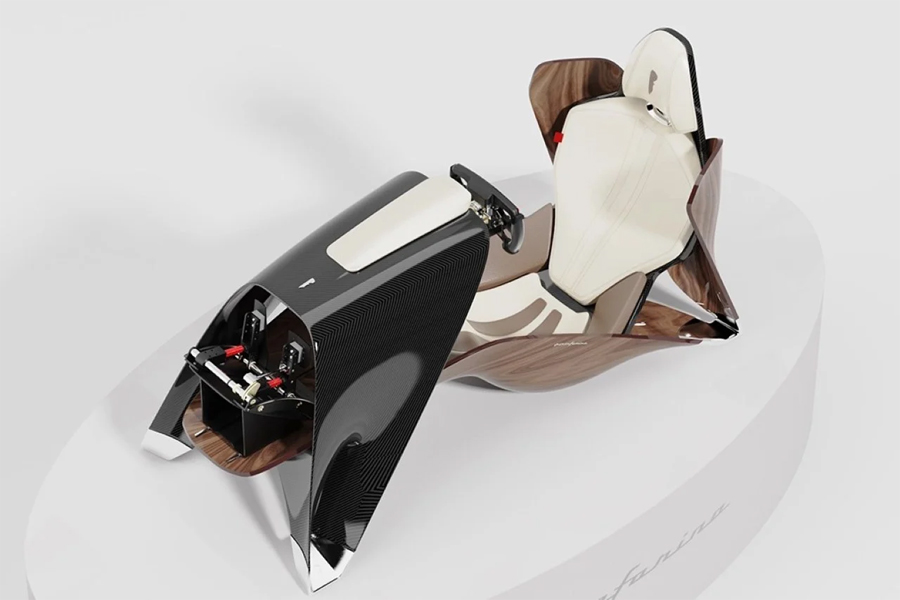 Luxury Racing with Pininfarina Formula Simulator