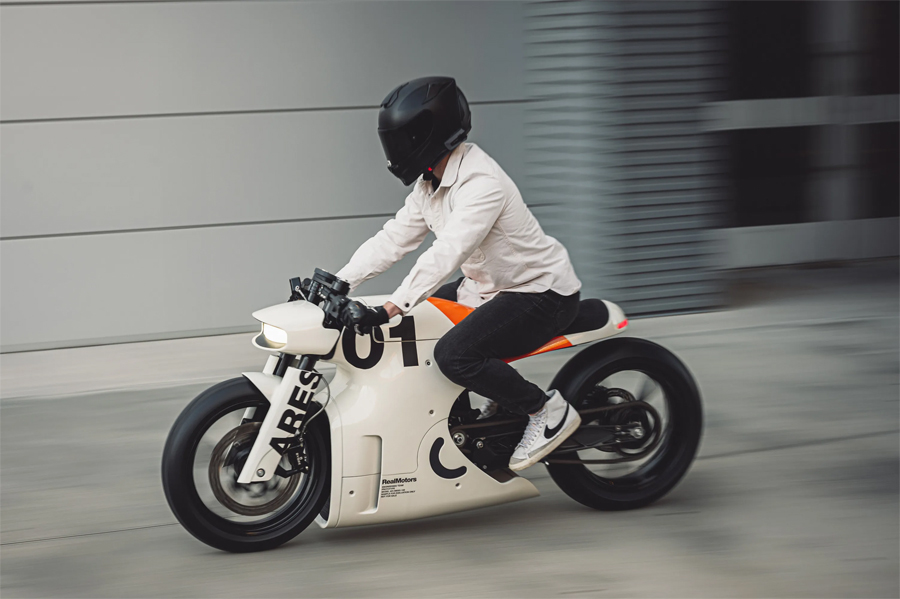 Real Motors Ares Electric Motorcycle