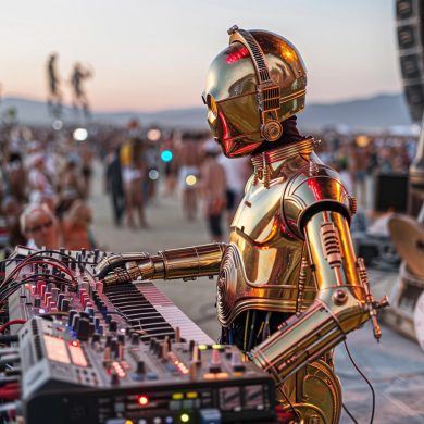 AI Artistry Blends Star Wars with the Spirit of Burning Man