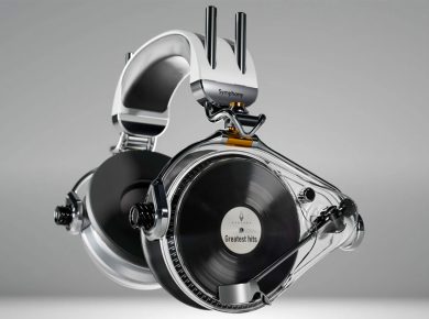 Feel the Beat of the Past with Symphony's Vinyl-Inspired Headphones