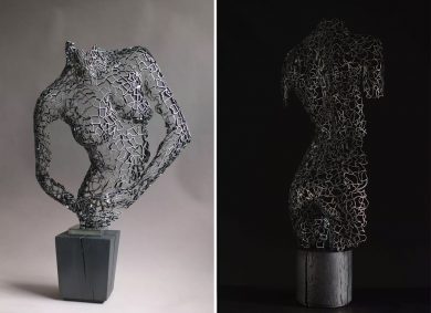 Silver Art by Sculptor Nicolas Desbons