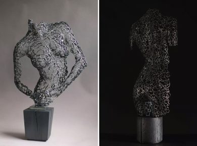 Silver Art by Sculptor Nicolas Desbons