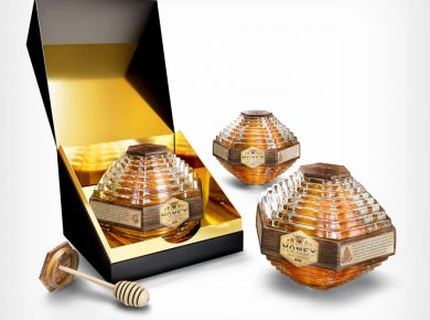 Honey Jar Reimagined for Sustainable Luxury in Modern Packaging