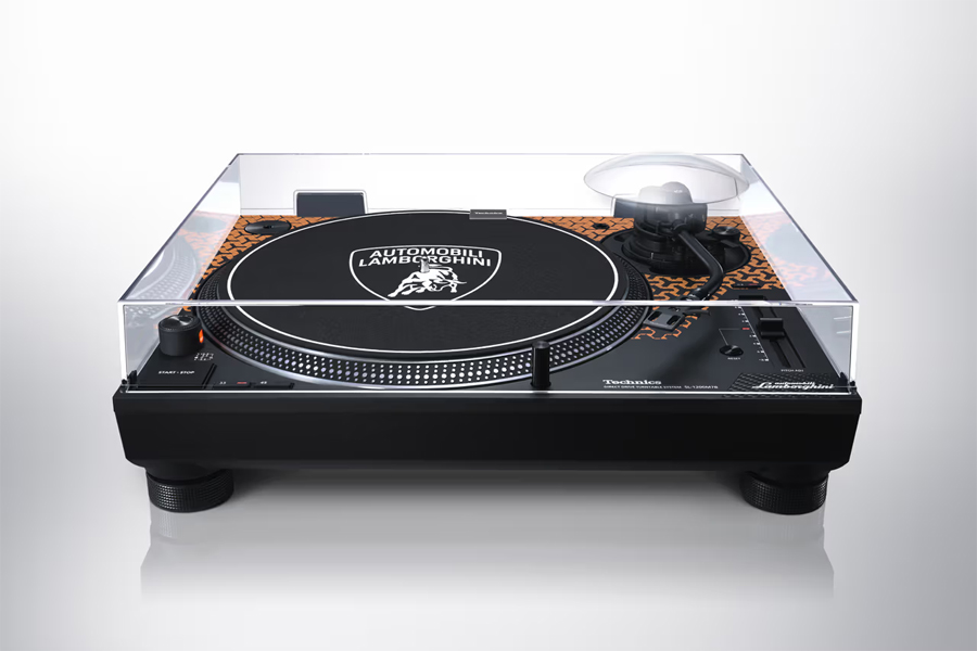 Lamborghini & Technics Unveil a Limited-Edition Supercar-Themed Turntable