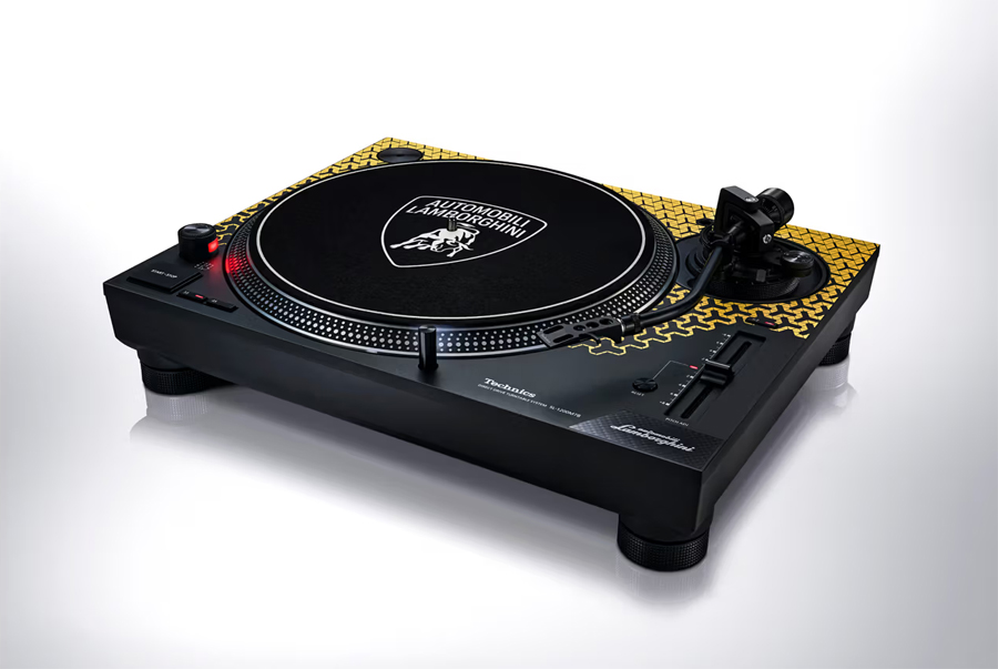 Lamborghini & Technics Unveil a Limited-Edition Supercar-Themed Turntable