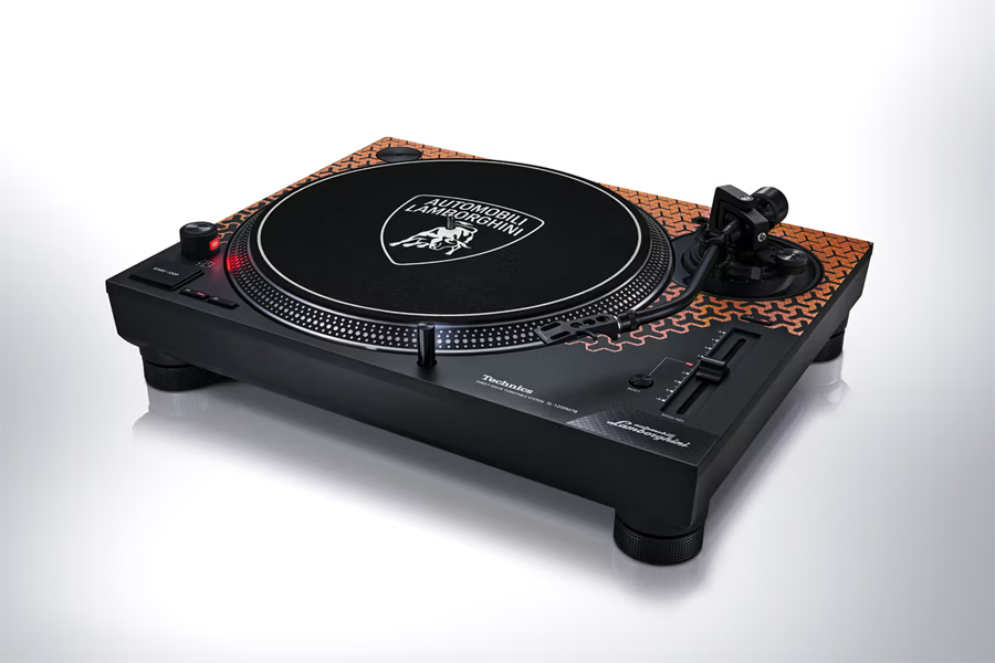 Lamborghini & Technics Unveil a Limited-Edition Supercar-Themed Turntable