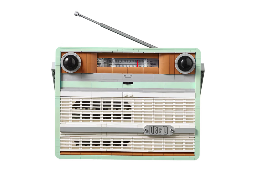 LEGO Launches Retro Radio Set Inspired by 1970s Design