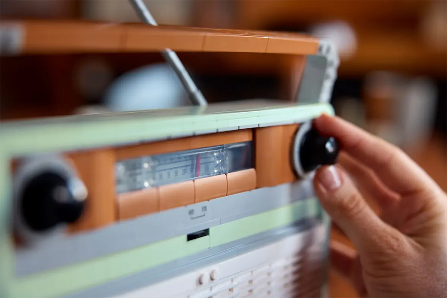 LEGO Launches Retro Radio Set Inspired by 1970s Design