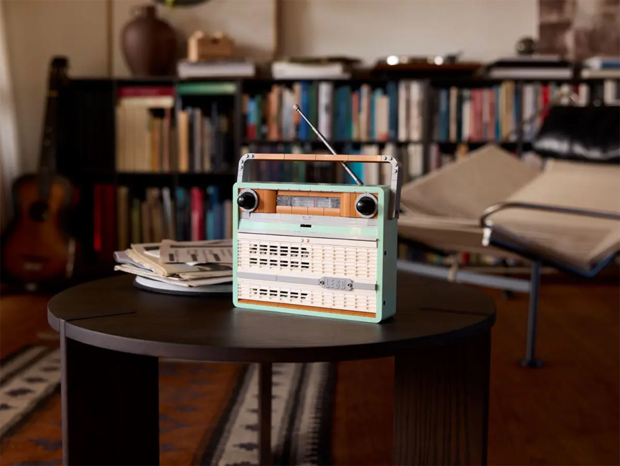 LEGO Launches Retro Radio Set Inspired by 1970s Design