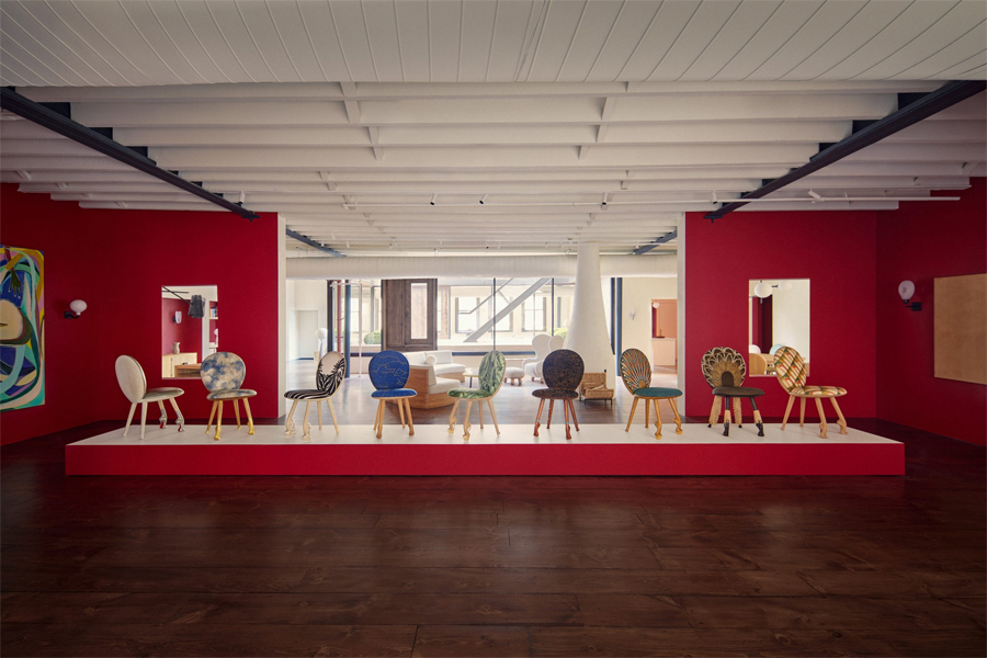 Artistic Chairs Inspired by Iconic Women by Yovanovitch and Louboutin