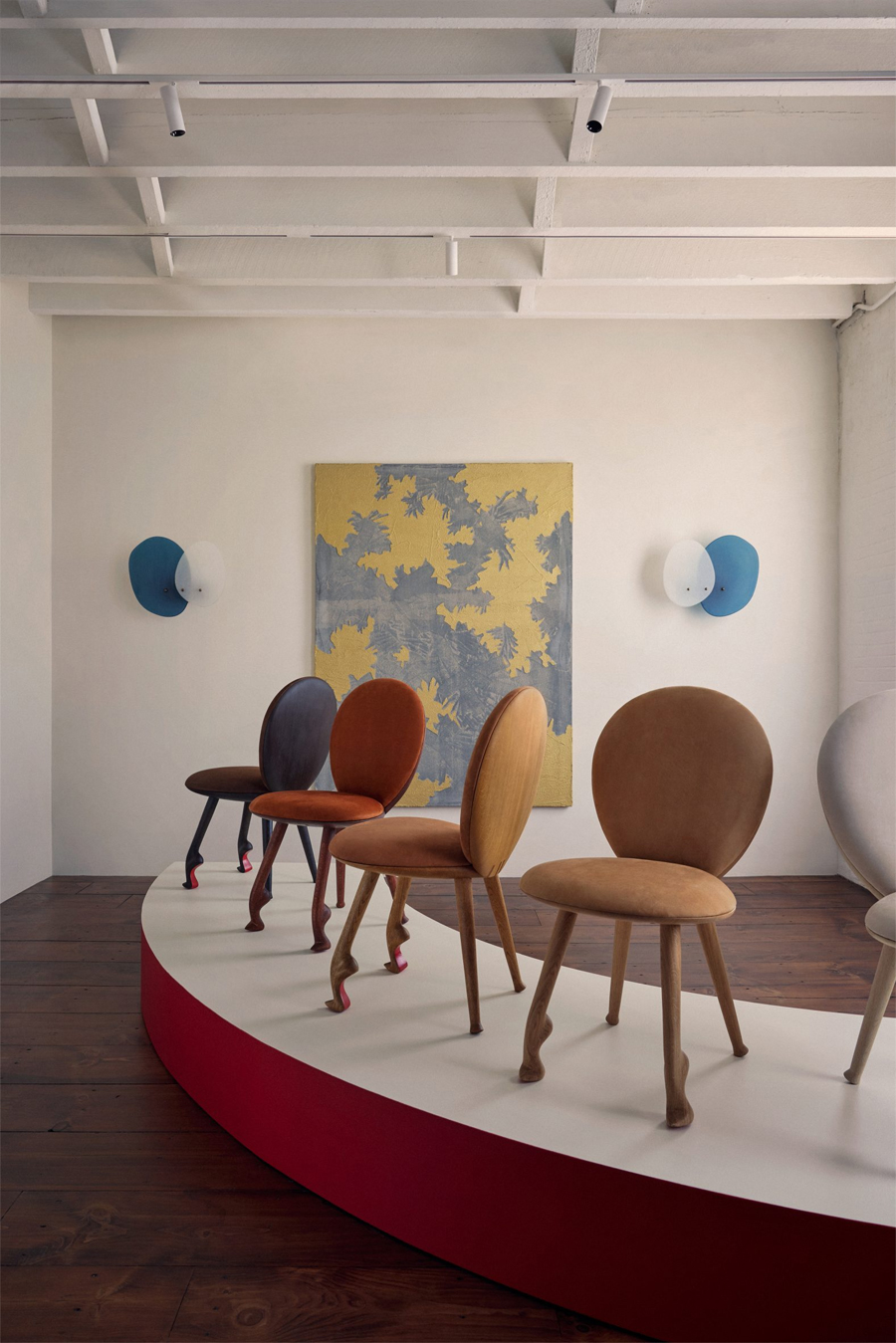 Artistic Chairs Inspired by Iconic Women by Yovanovitch and Louboutin