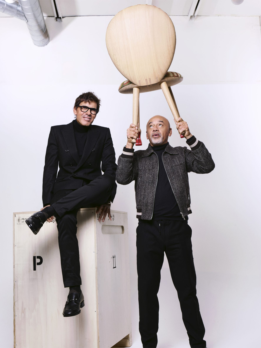 Artistic Chairs Inspired by Iconic Women by Yovanovitch and Louboutin