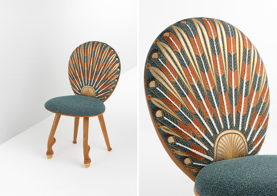 Artistic Chairs Inspired by Iconic Women by Yovanovitch and Louboutin