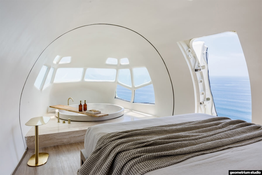 Luxurious Private Jet Villa from a Boeing 737 in Bali
