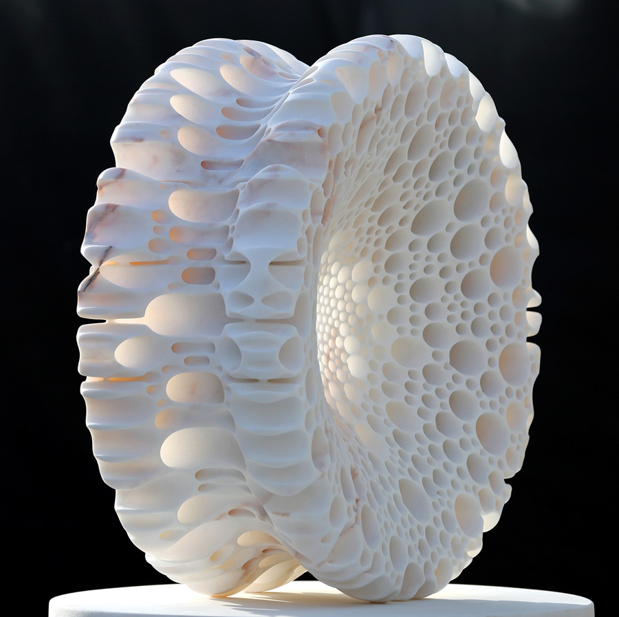 Remarkable Marble Sculptures by Matthias Contzen