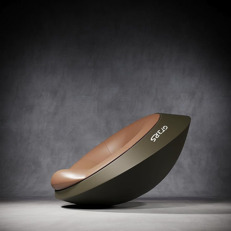 Futuristic UFO Rocking Chair by Mavimatt