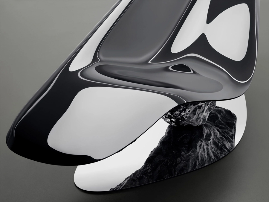 Creative Oksýs Chaise Longue by Pininfarina