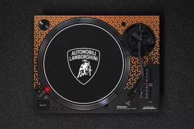 Lamborghini & Technics Unveil a Limited-Edition Supercar-Themed Turntable