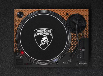 Lamborghini & Technics Unveil a Limited-Edition Supercar-Themed Turntable