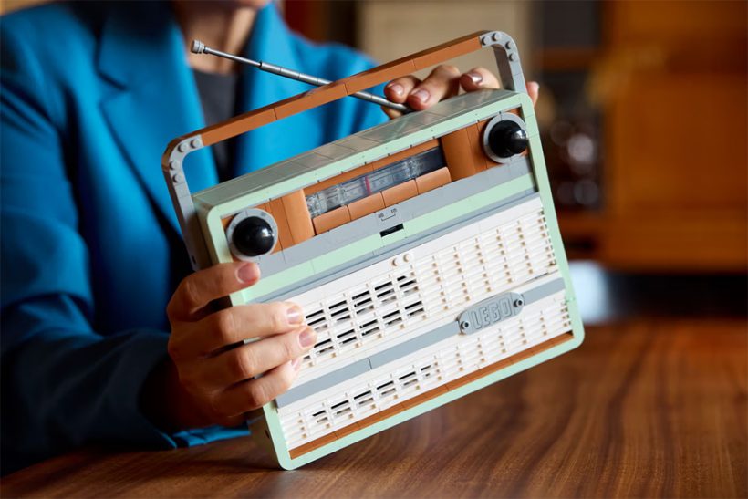 LEGO Launches Retro Radio Set Inspired by 1970s Design