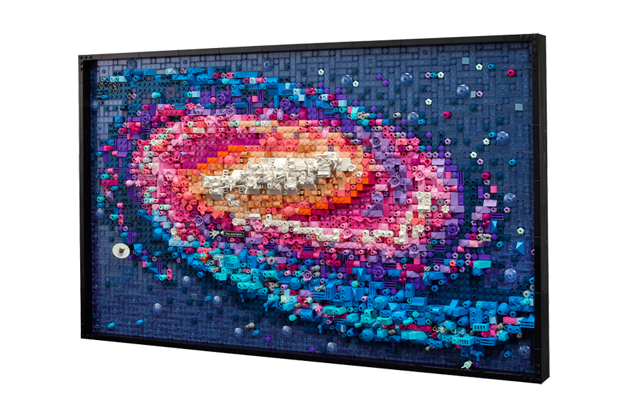 LEGO Brings the Galaxy Closer to Home with New Art Set