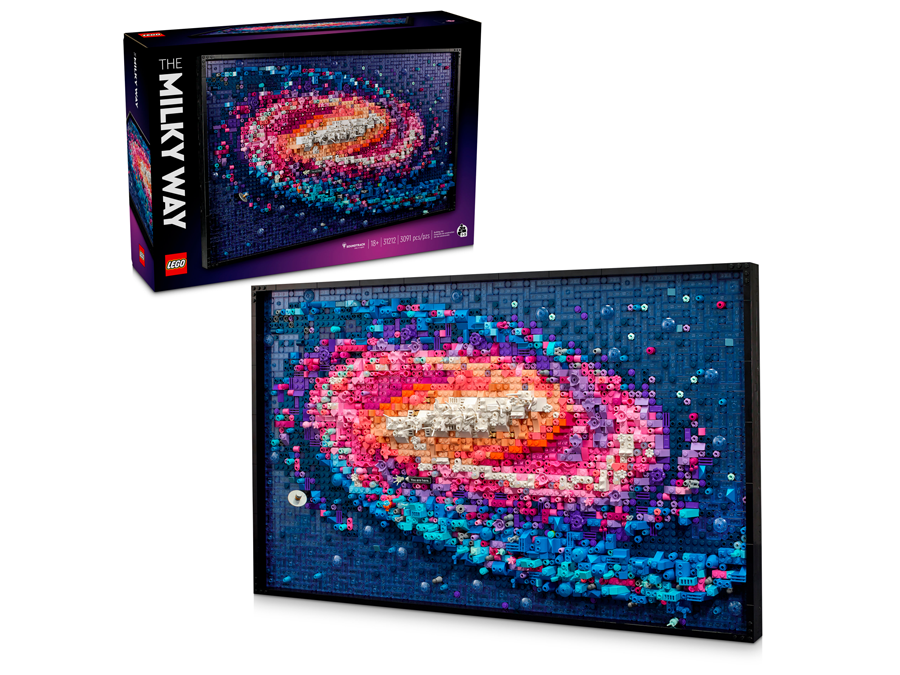 LEGO Brings the Galaxy Closer to Home with New Art Set