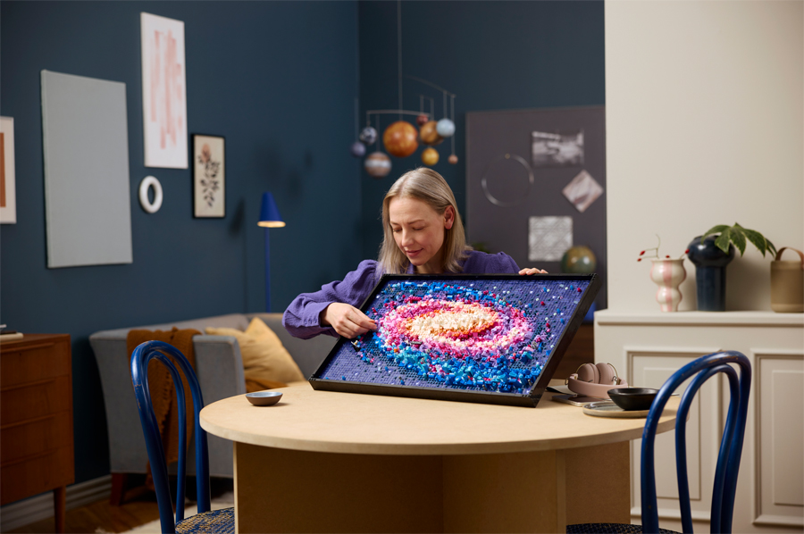 LEGO Brings the Galaxy Closer to Home with New Art Set
