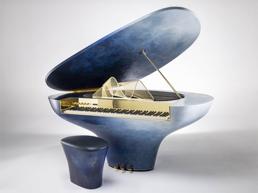 Twist D Piano Blends High Tech with High Art