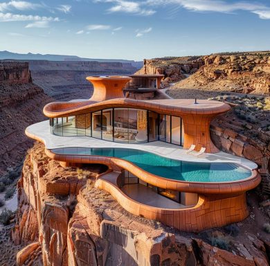 Luxury Vista Cliff House by Fateme Aghaei
