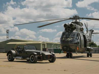 Caterham and RAF Launch Auction for Unique Charity Car