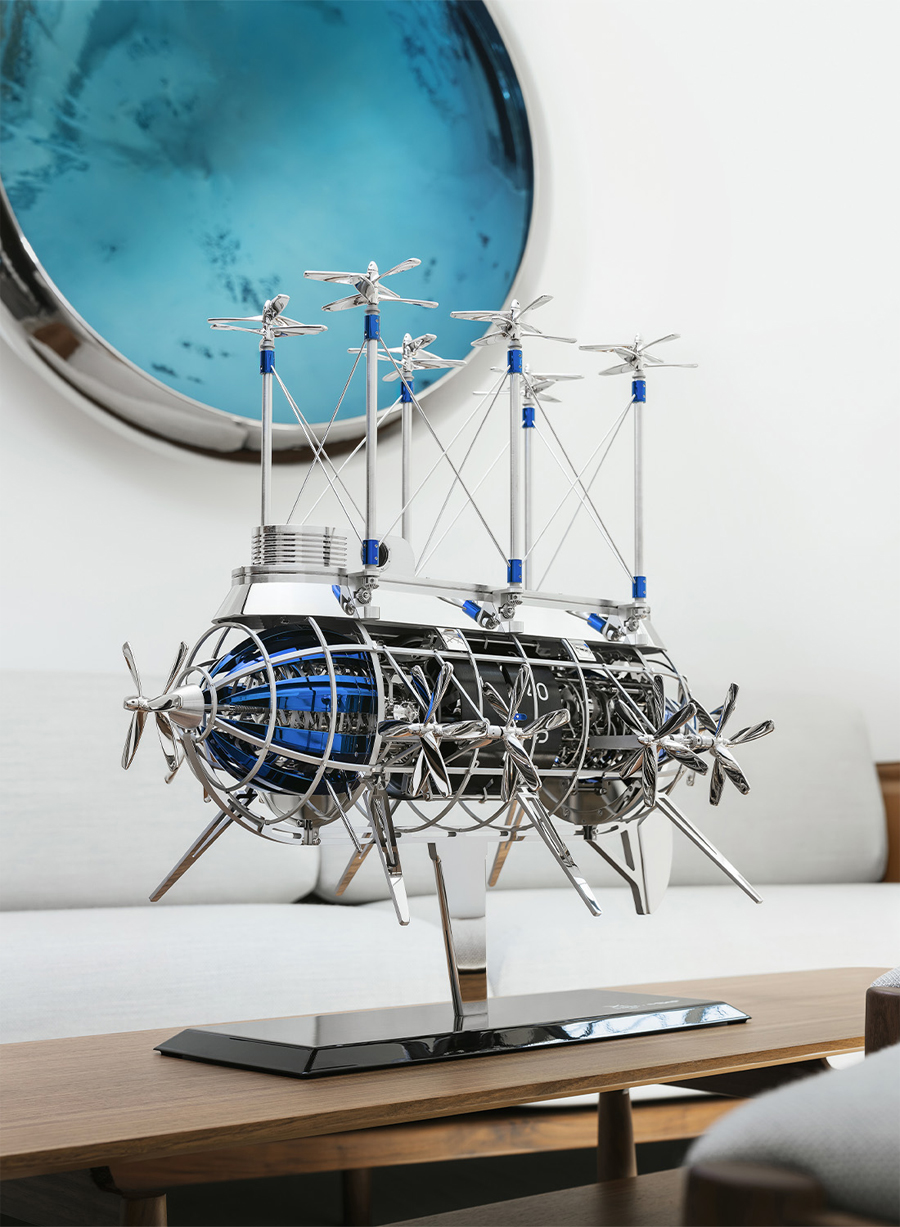 The L'Epée 1839 X MB&F Albatross Clock