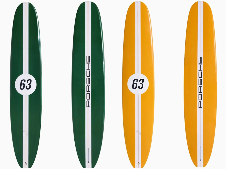 Porsche and Almond Limited Edition Surfboard