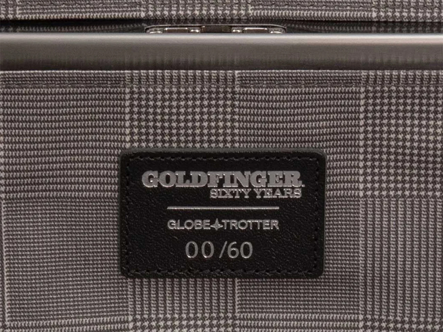 Celebrating 60 Years of Goldfinger with a Luxury Carry-On Suitcase
